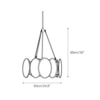Avdorira Modern Minimalist Glass Chandelier