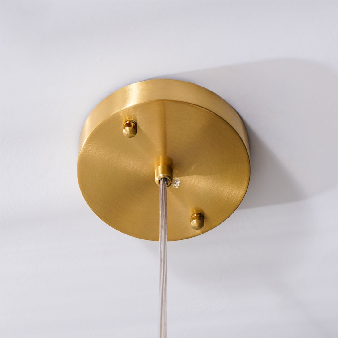 Goose Pendant Lamp Alabaster Brass Sophistication