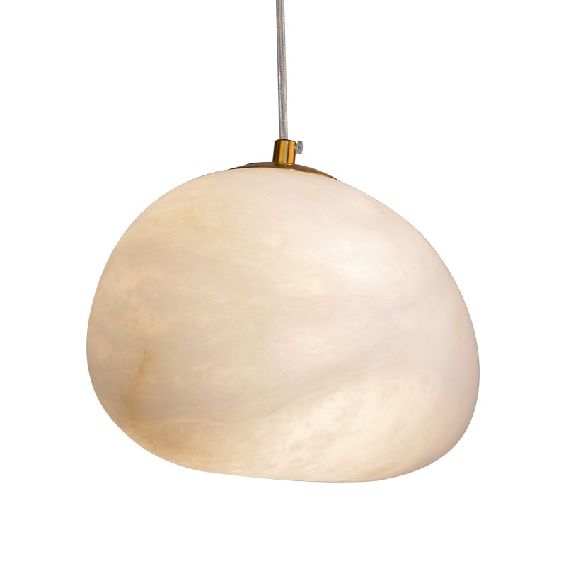 Codoriel Modern Minimalist Brass Alabaster Pendant Light