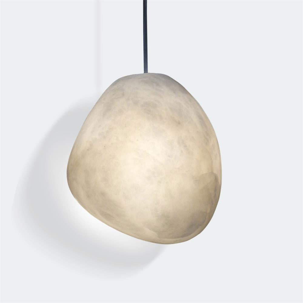 Codoriel Modern Minimalist Brass Alabaster Pendant Light