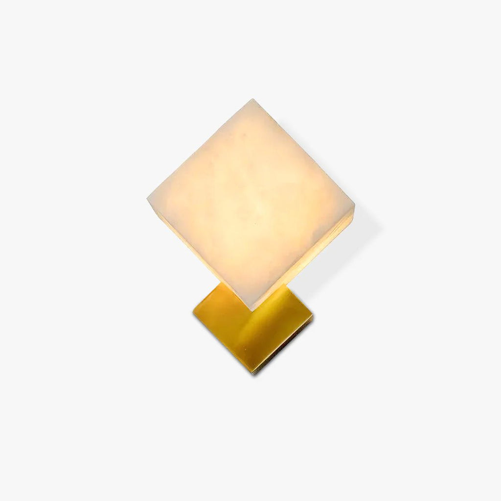 Arden Minimalist Alabaster Wall Light