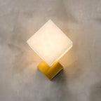 Arden Minimalist Alabaster Wall Light