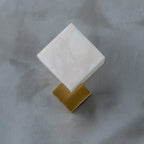 Arden Minimalist Alabaster Wall Light