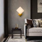 Arden Minimalist Alabaster Wall Light