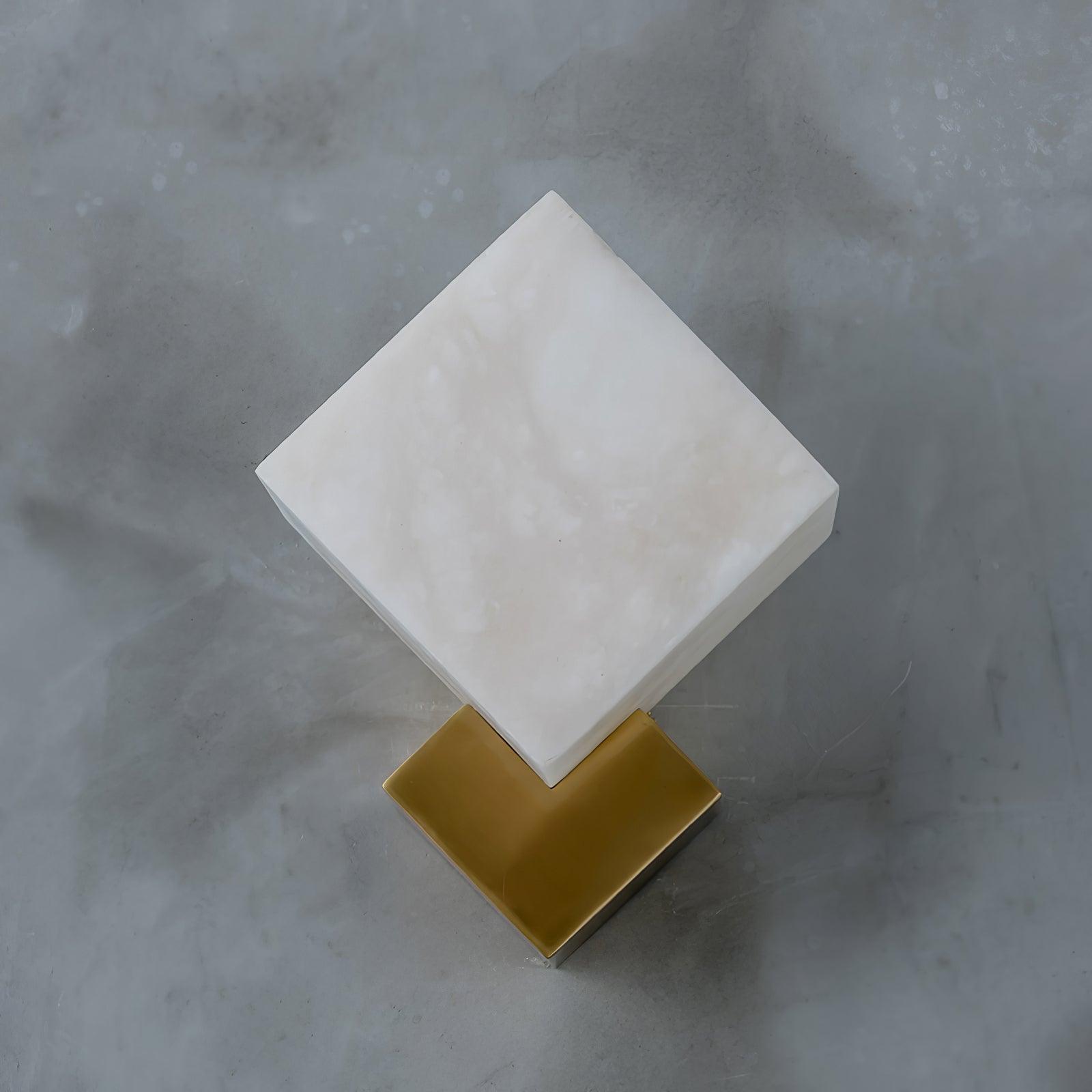 Arden Minimalist Alabaster Wall Light