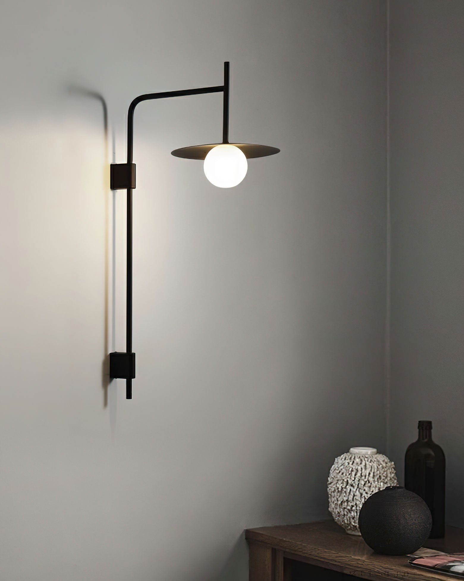 Elsie Wall Light Modern Minimalist Glass
