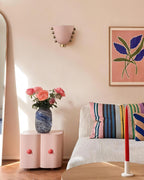 Gemma Wall Lamp with Studded Gemstone-Inspired