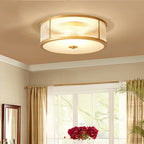 Avvynila Modern Minimalist Brass Glass CeIling Lamp