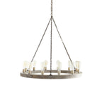 Armirila Vintage Industrial Wood Chandelier