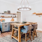 Armirila Vintage Industrial Wood Chandelier