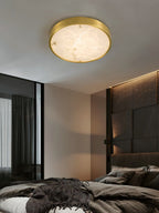 Uzoror Modern Minimalist Recessed Alabaster Ceiling Light