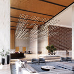 Geometric Minimalist Acrylic Pendant Light