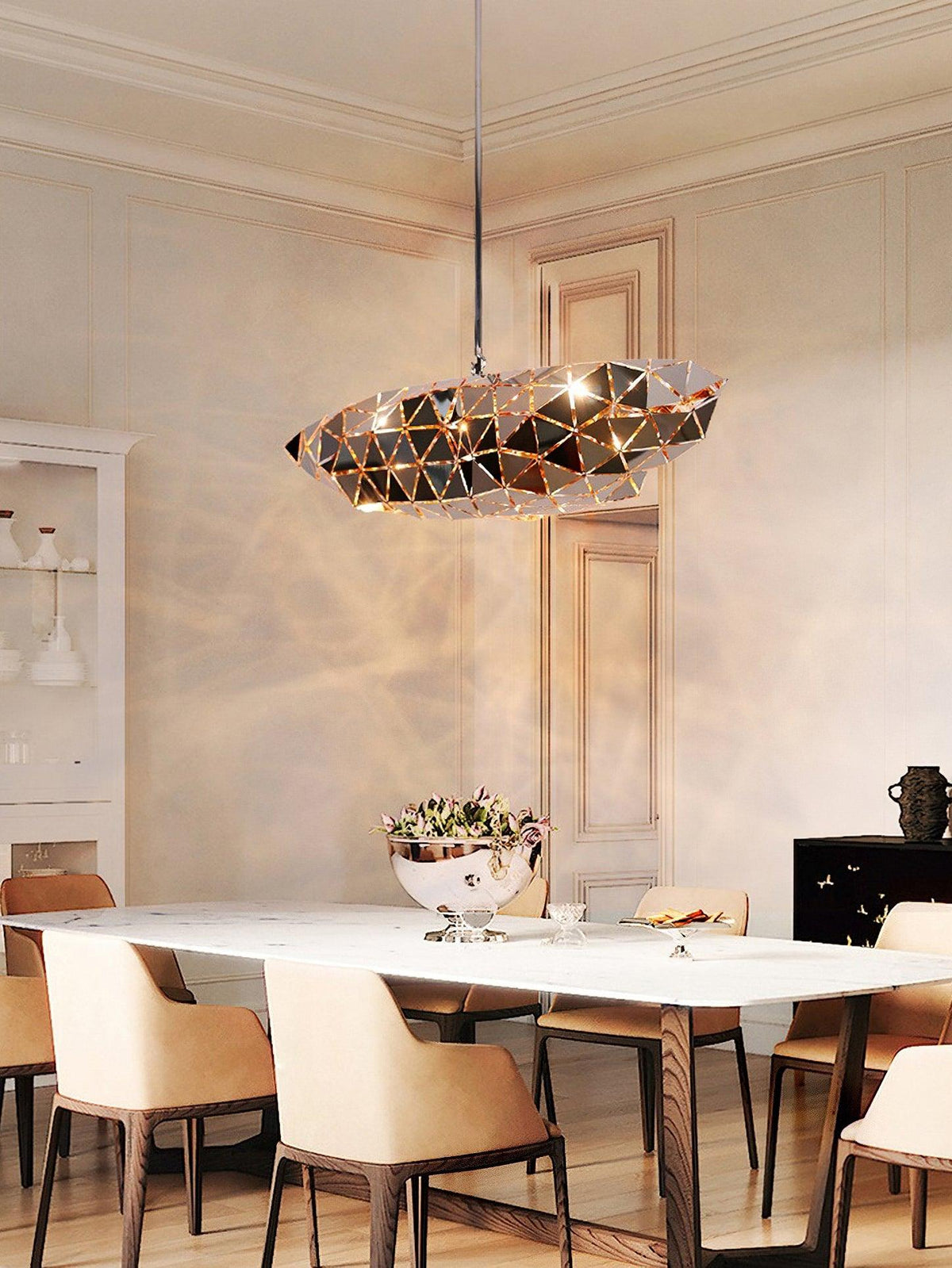 Nyraeila Premium Nordic Art Panel Pendant Lamp