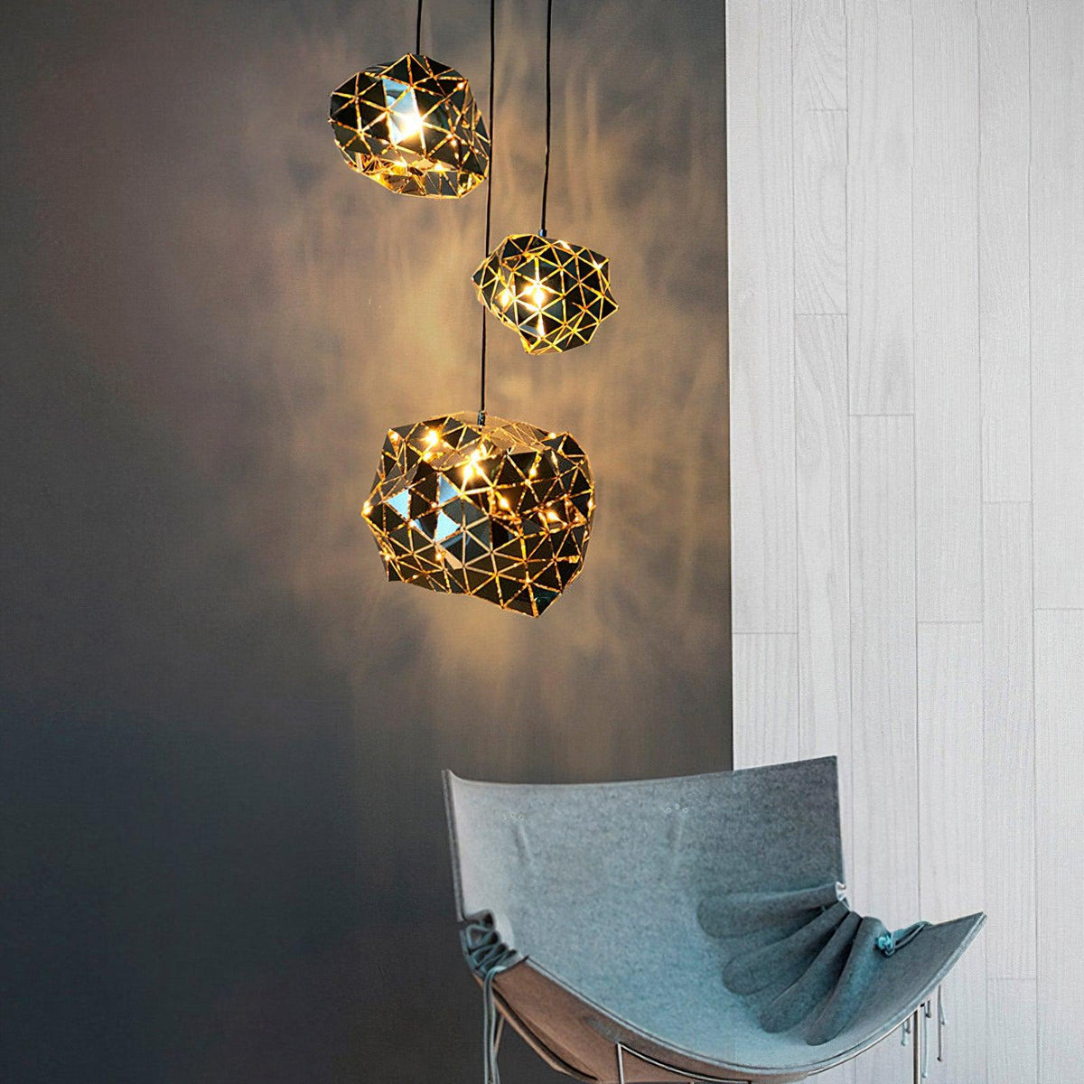 Nyraeila Premium Nordic Art Panel Pendant Lamp