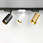 Gilded Track Light Gilded Cylindrical for Living Room