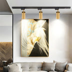 Gilded Track Light Gilded Cylindrical for Living Room