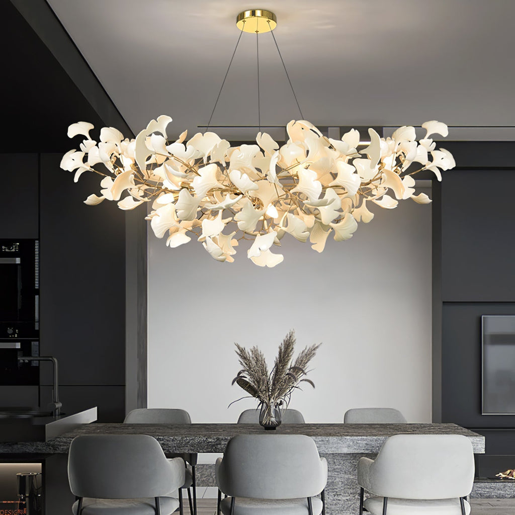 Olivia  Luxury  Chandelier Ceramics Living Room  U Arc Shape - image 6
