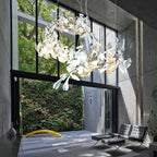 Gingko Chandelier A Style Leaf Branch Shape Modern Dining Room