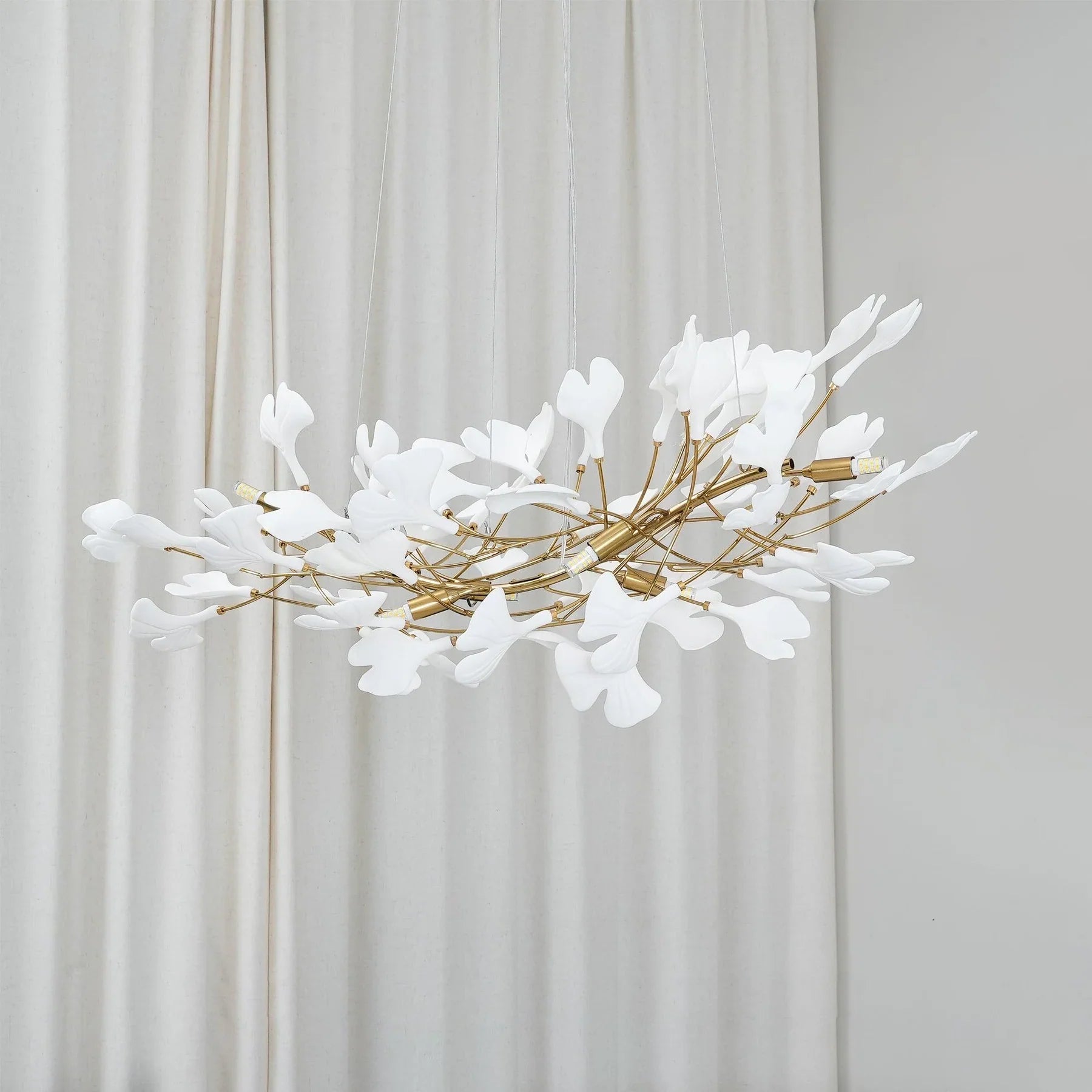 Olivia  Luxury  Chandelier Ceramics Living Room  U Arc Shape - image 10