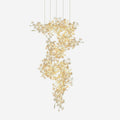 Gingko Chandelier F Style Nature-Inspired Elegance