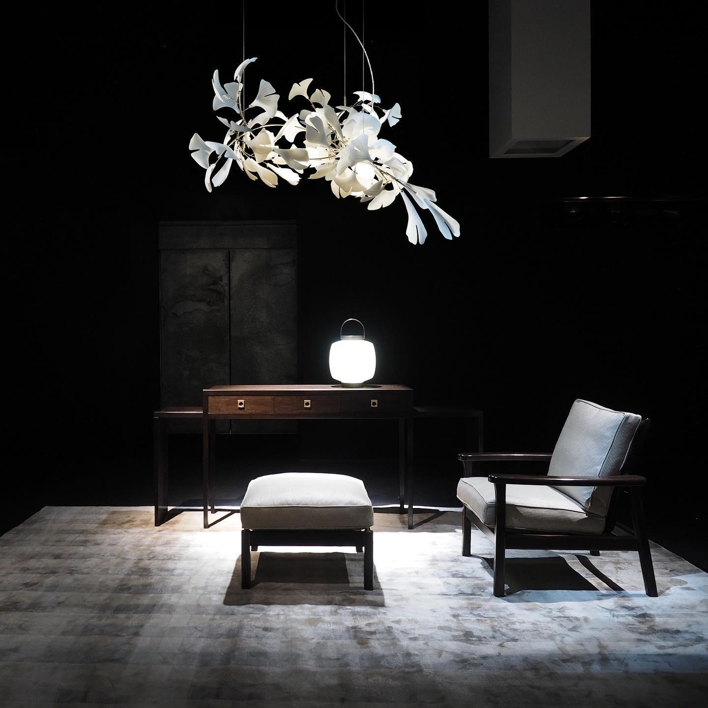 Gingko Chandelier G Style Leaf Branch Shape Modern