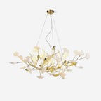 Gingko Chandelier S Style Nature-Inspired Elegance