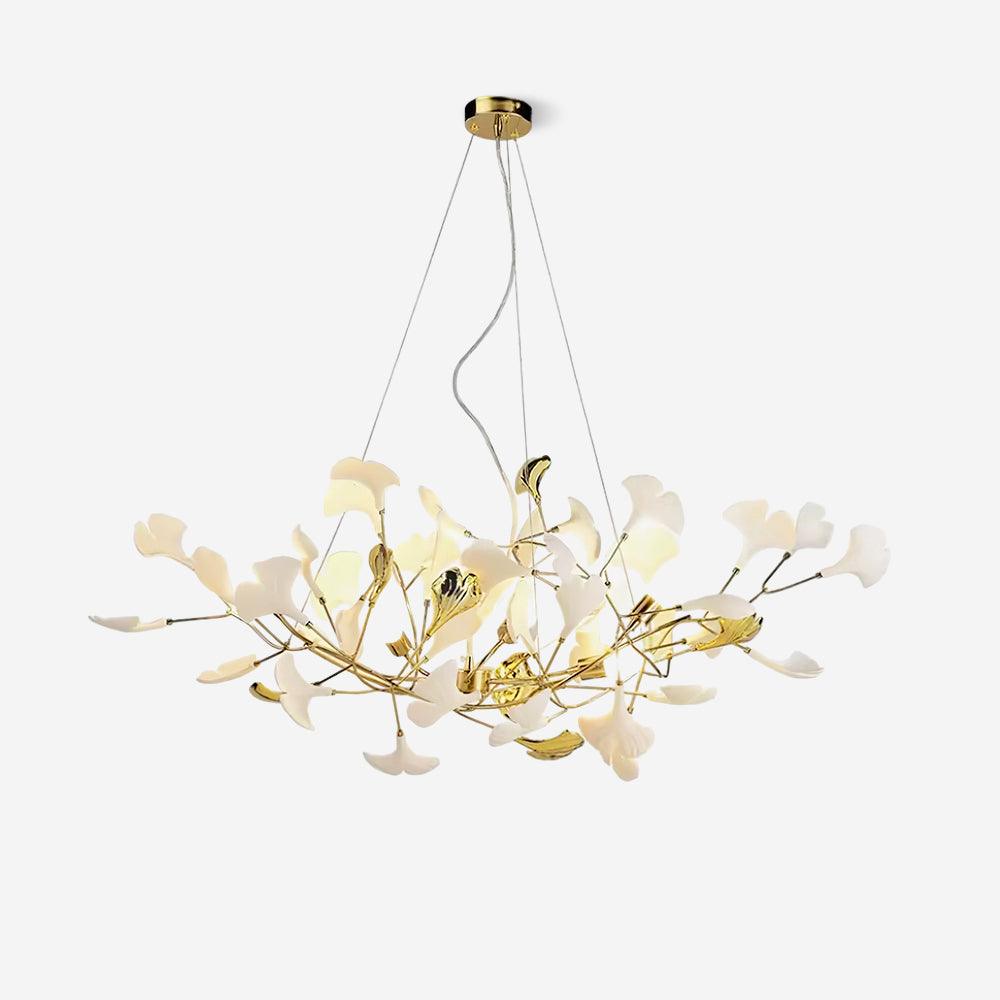 Gingko Chandelier S Style Nature-Inspired Elegance