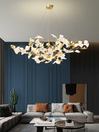 Gingko Chandelier S Style Nature-Inspired Elegance