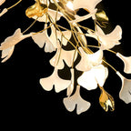 Ivmarel Gingko Long Branch Ceramics Chandelier