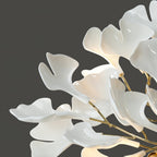 Ivmarel Gingko Long Branch Ceramics Chandelier