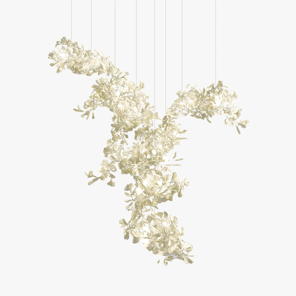 Alvenan Gingko  Ceramic Combination Chandelier
