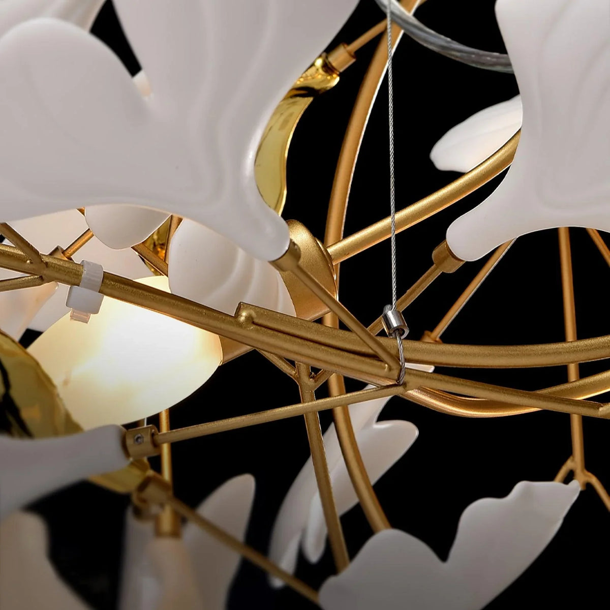 Olivia  Luxury  Chandelier Ceramics Living Room  U Arc Shape - image 13