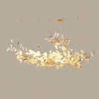 Unoryra Postmodern Luxury Ginkgo Cloud Ceramics Chandelier