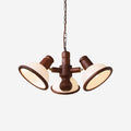 Girona Chandelier Adjustable Triple-Arm Glass