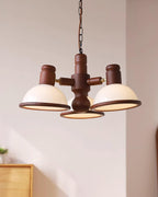 Girona Chandelier Adjustable Triple-Arm Glass