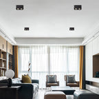 Solara Spotlight Surface Mount Twin LED Angular Minimalist