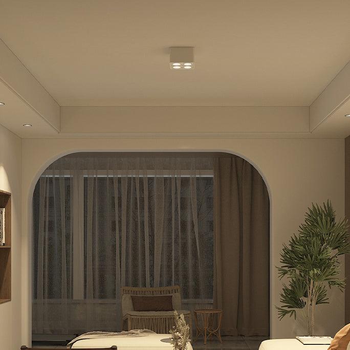 Solara Spotlight Surface Mount Twin LED Angular Minimalist