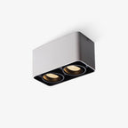 Solara Spotlight Surface Mount Twin LED Angular Minimalist