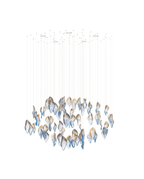 Glacier Modern Luxury Crystal Glass Chandelier