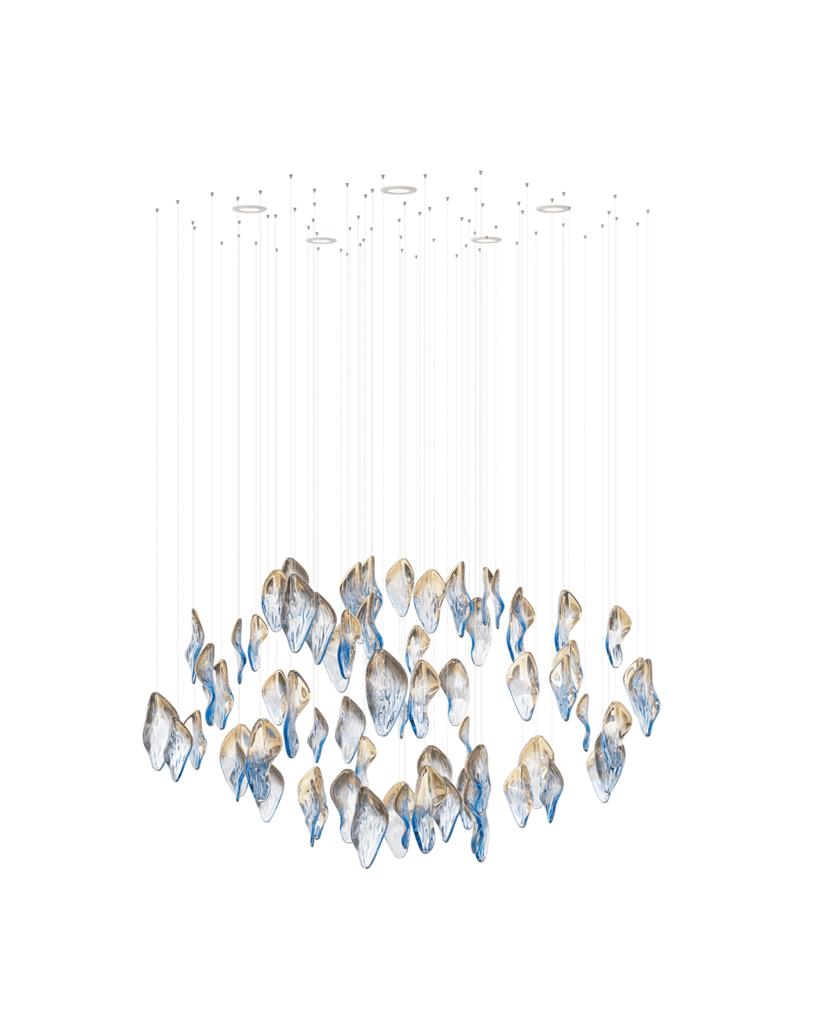 Glacier Modern Luxury Crystal Glass Chandelier