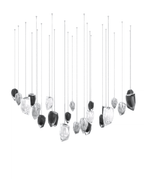 Glacier Modern Luxury Crystal Glass Chandelier
