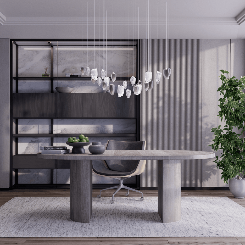 Glacier Modern Luxury Crystal Glass Chandelier