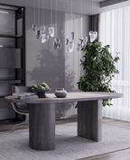 Glacier Modern Luxury Crystal Glass Chandelier