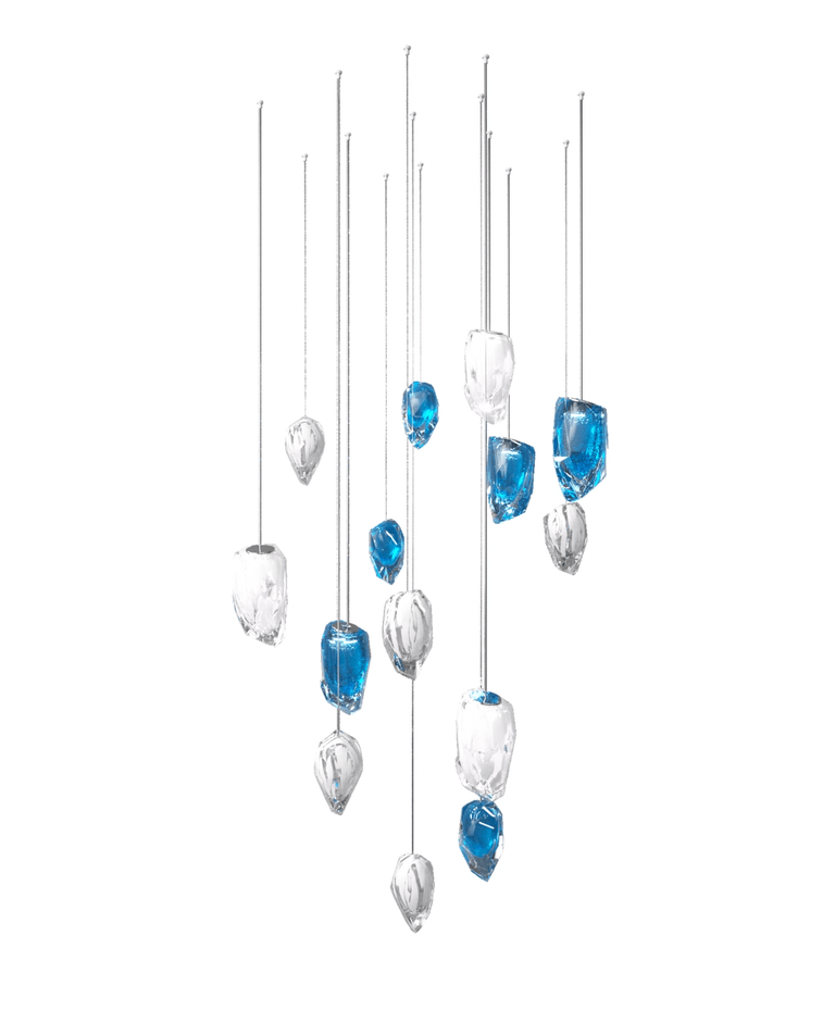 Glacier Modern Luxury Crystal Glass Chandelier