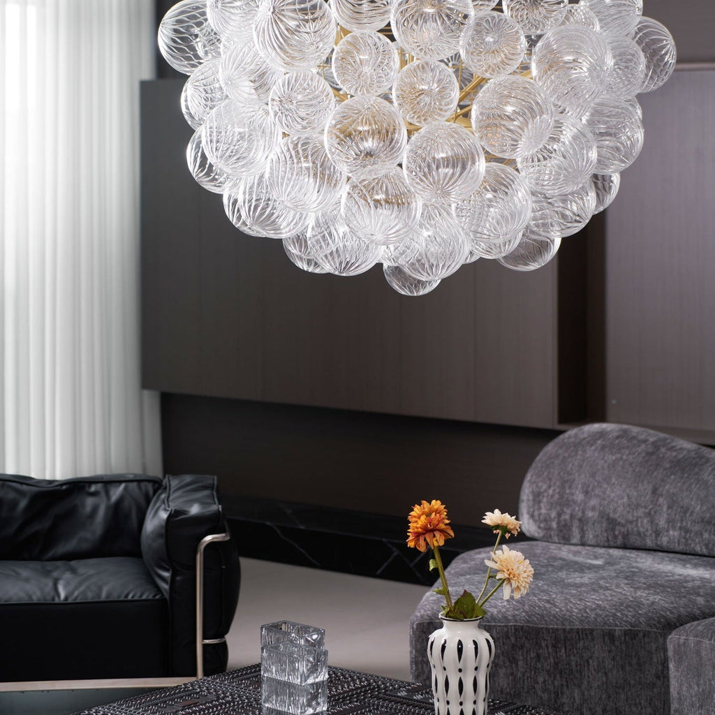 Aurora Chandelier Glass Ball Bubble Modern