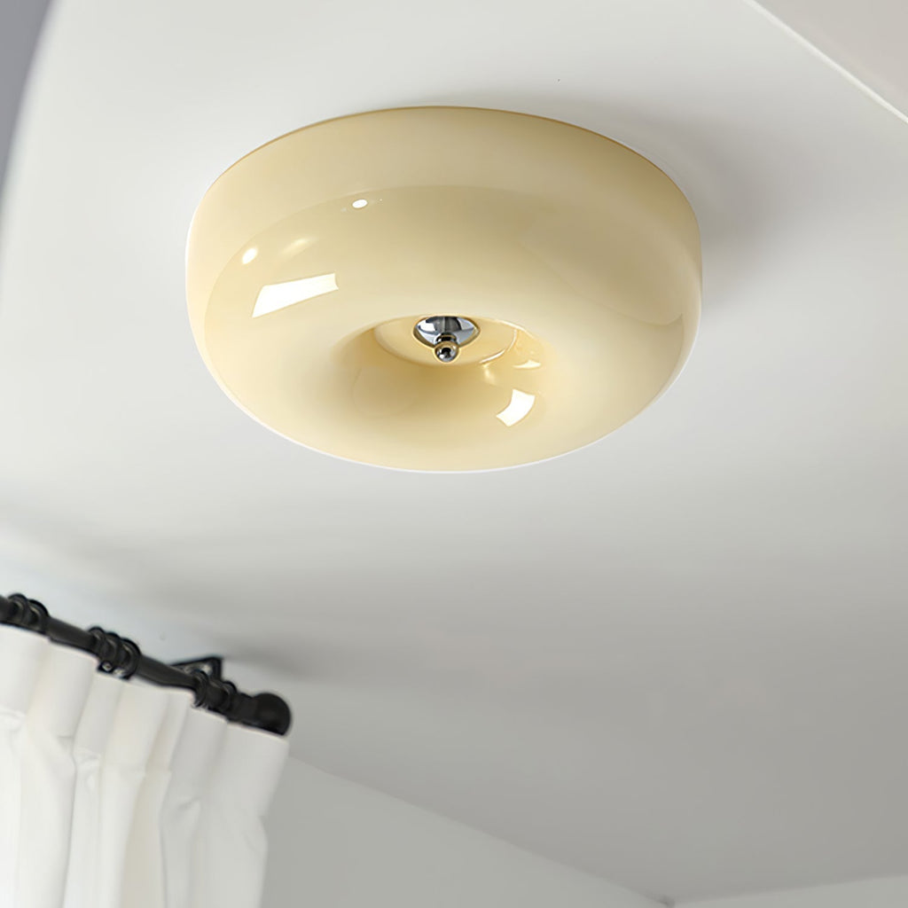 Ulsolir Premium Elegance Art Button Glass Ceiling Lamp