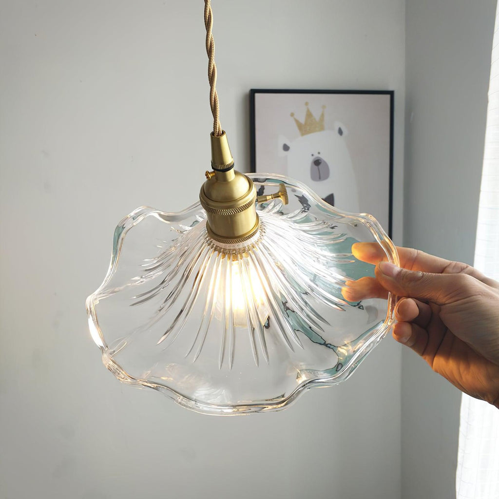 Daphne Modern Glass Flower Pendant Light