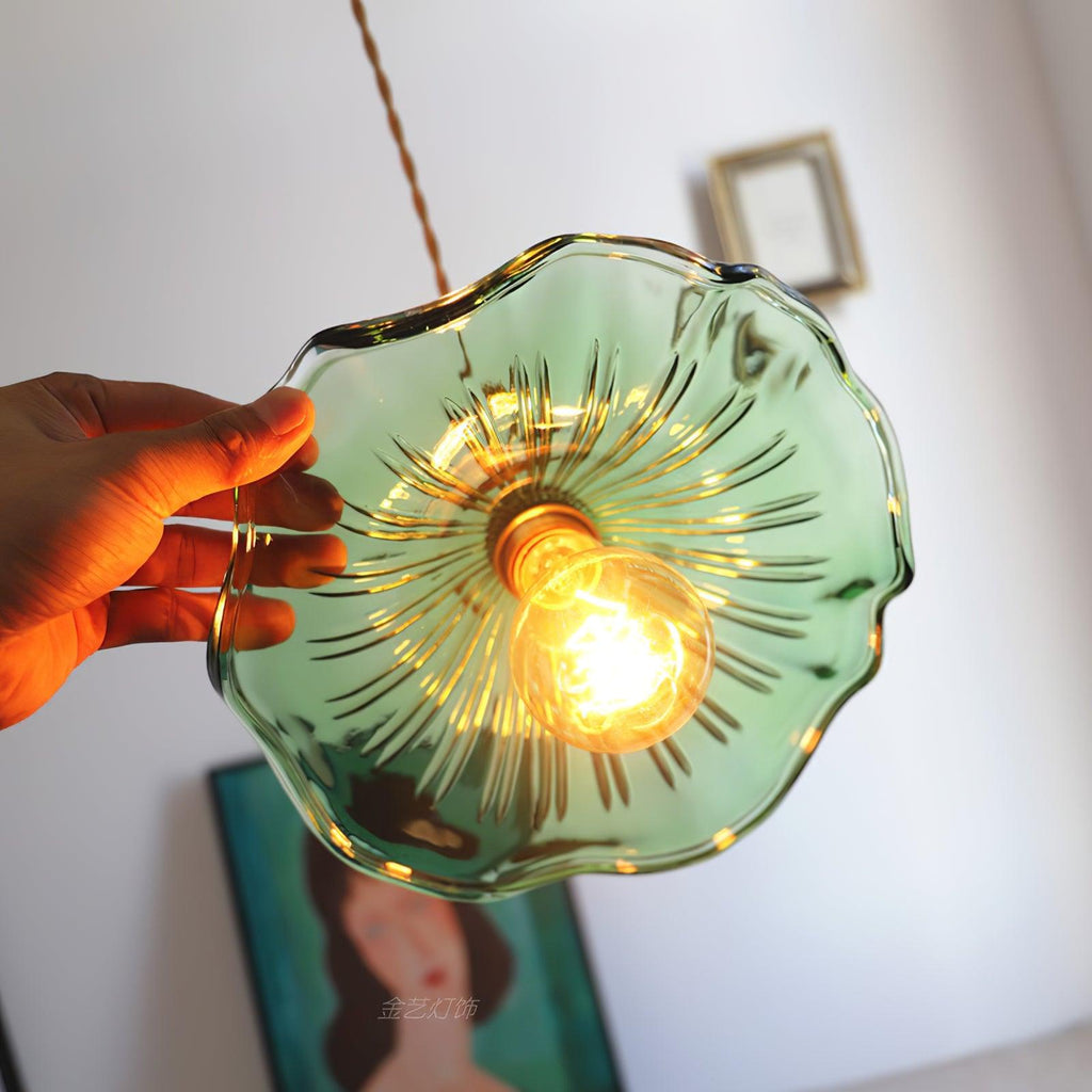 Daphne Modern Glass Flower Pendant Light