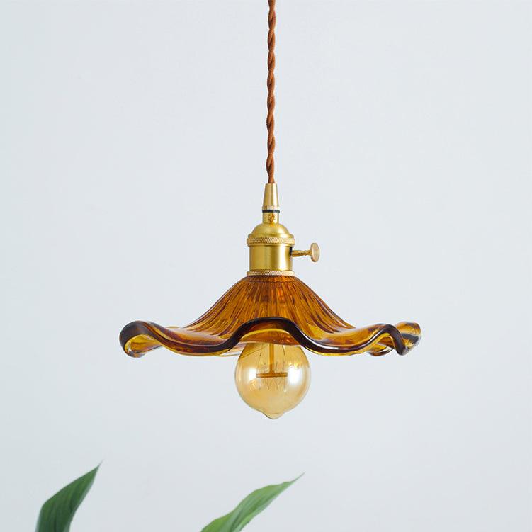 Daphne Modern Glass Flower Pendant Light