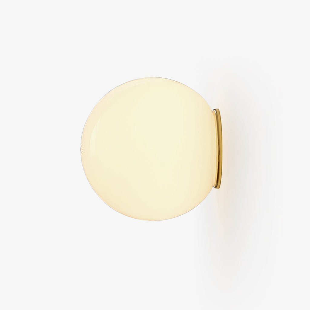 Stella Modern Minimalist Mini Orb Glass Wall Lamp